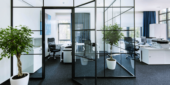 Office partitions