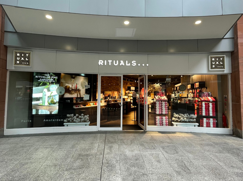 Rituals Shopfront Shutters