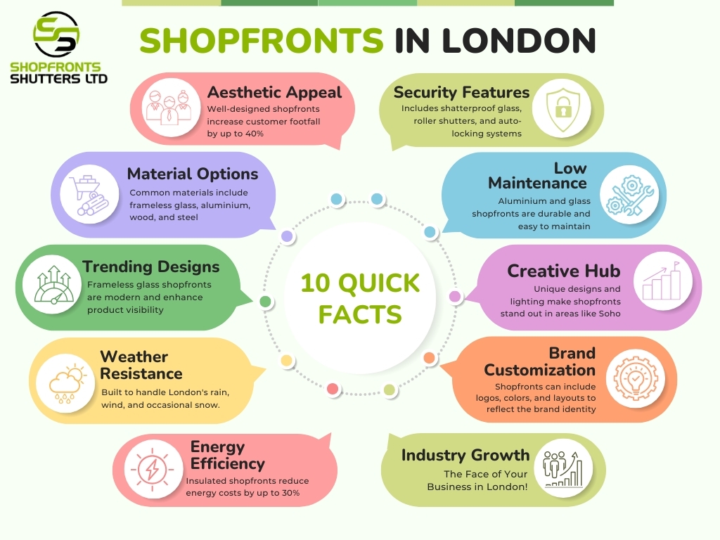 Discover 10 Surprising Facts About Shopfronts in London-InFographic